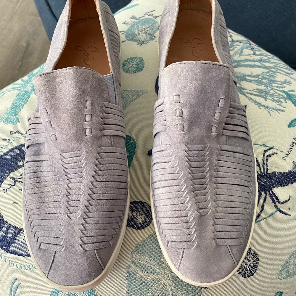 Joie Huarache Suede Skate Sneakers. Used. Grey. Size 40/US10. Great condition.